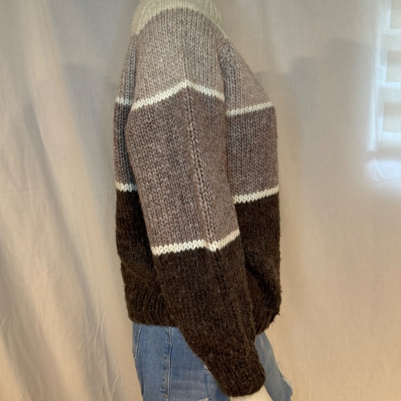 Vintage 70’s Handknit Wool Sweater - Picture 5 of 11